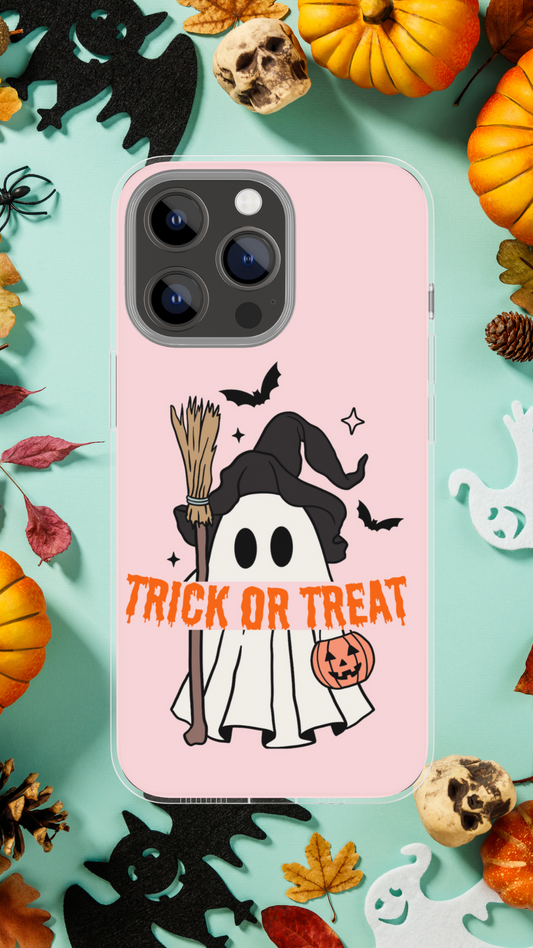 BOO Trick or Treat Halloween Phone Case